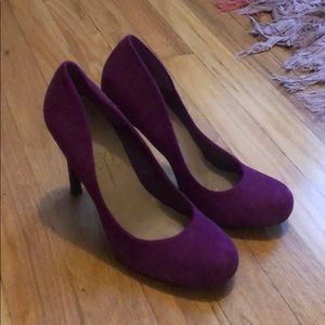 Suede Heels